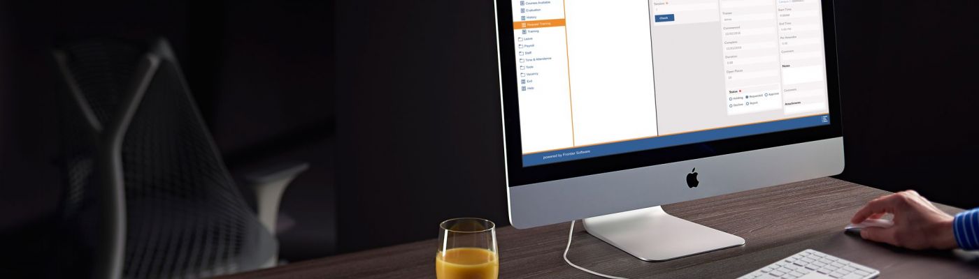 learning and development apple iMac desktop