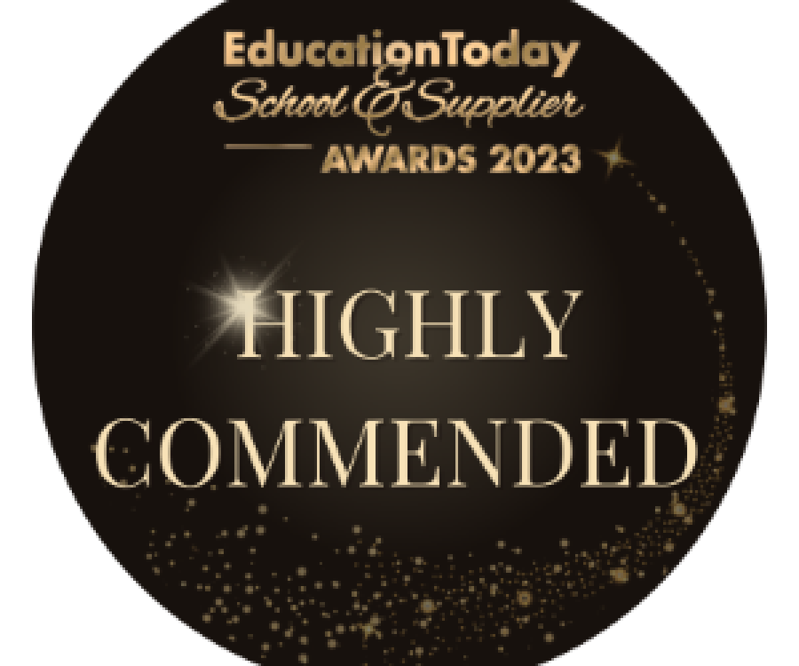 Highly Commended Education Today School Supplier Award UK