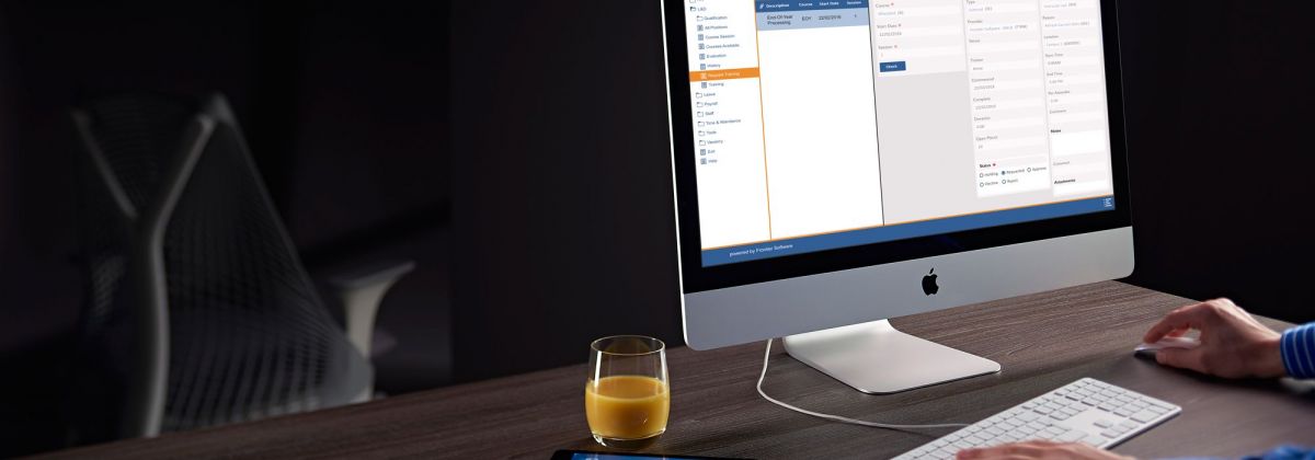 learning and development apple iMac desktop