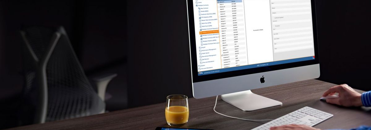 Multiple Contracts Apple iMac Desktop